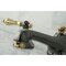 Kingston Brass NS4469AL 8" Widespread Bathroom Faucet, Black Stainless Steel/ Brass NS4469AL - alternate 6